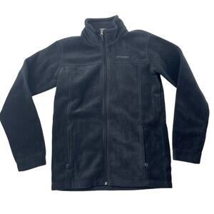 Columbia steens mountain fleece jacket full zip warm boys XL (18-20)